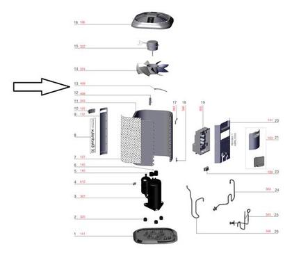 Imagem de Kit Sensor Triplo Temperatura Electrolux Split A04519901