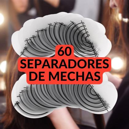Imagem de Kit Separador De Mechas Para Aplicação De Mega Hair MegaLocks Salão De Beleza