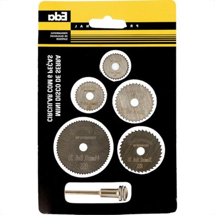 Imagem de Kit Serra Circular Mini C/06Pcs-Ola