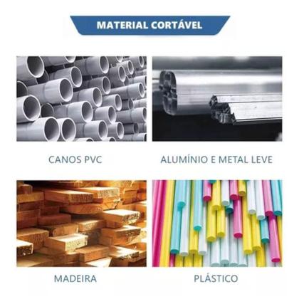 Imagem de Kit Serra Circular para Corte de Madeira e PVC