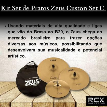 Imagem de Kit Set de Pratos Zeus Custon Set C