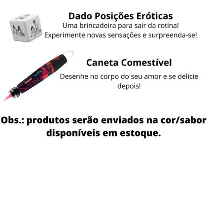 Imagem de Kit Sex Shop 8 Itens Casal Brinquedos Eróticos Presente Namorado Algemas Egg Sexyshop