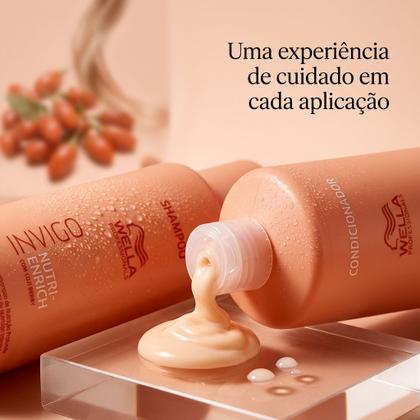 Imagem de Kit Shampoo 1L e Condicionador 1L Invigo Nutri Enrich Wella