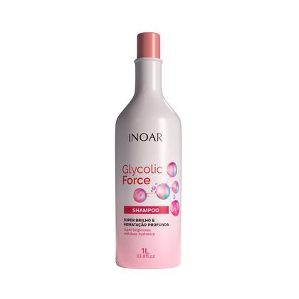 Imagem de Kit Shampoo 1L e Condicionador 800ml Glycolic Force Inoar