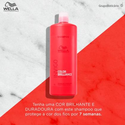Imagem de Kit Shampoo 1L e Máscara 500ml Brilliance - Wella