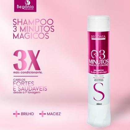 Imagem de KIT Shampoo 3 Minutos Mágicos 400ml 6 unds