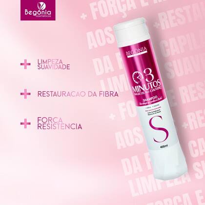 Imagem de KIT Shampoo 3 Minutos Mágicos 400ml 6 unds