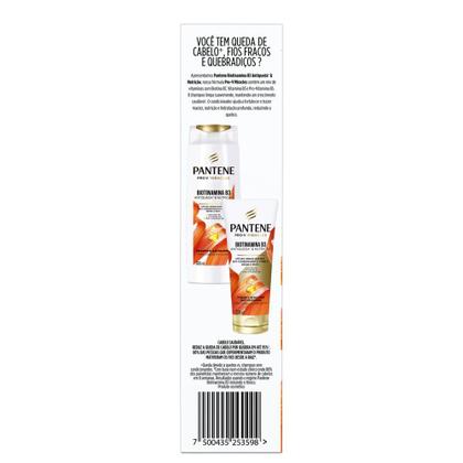 Imagem de Kit Shampoo 300ml + Condicionador 150ml Pantene Pro-V Miracles Biotinamina B3 Antiqueda