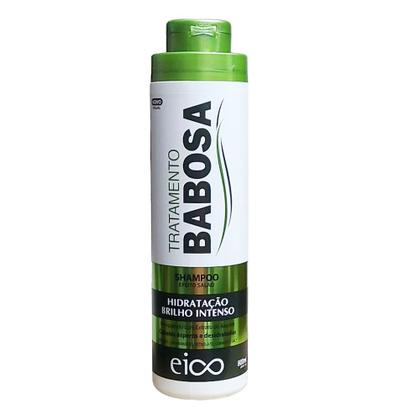Imagem de Kit Shampoo 800ml e Condicionador 750ml Tratamento Babosa Eico