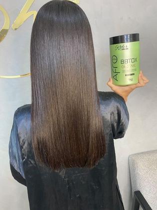 Imagem de Kit Shampoo Anti Resíduos + Botox Orgânico Afro Solta Cachos 1kg Rofer Profissional