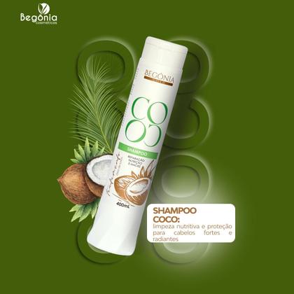 Imagem de KIT Shampoo Coco 400ml 12 Unds