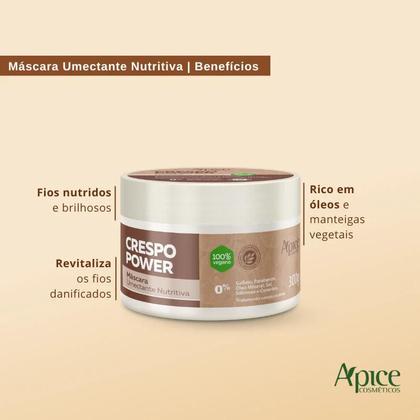 Imagem de Kit Shampoo, Cond, Creme e Máscara Crespo Apse