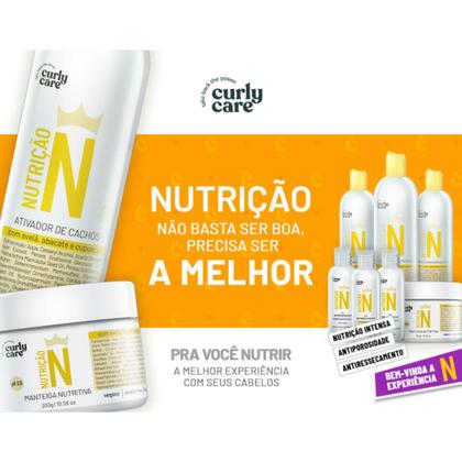 Imagem de Kit Shampoo, Cond e Manteiga Linha N Nutrição Curly Care