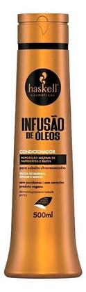 Imagem de Kit Shampoo Cond e Máscara Infusão de Óleos 500 ml Haskell
