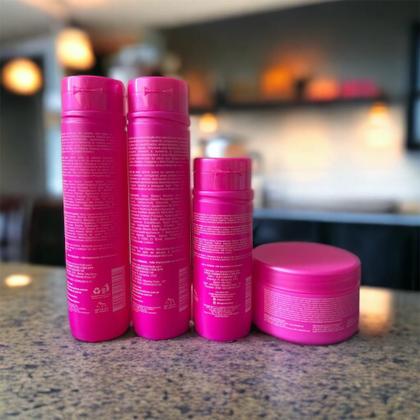 Imagem de Kit Shampoo Cond. Mascara Leave-in Pós Progressiva Max Care Progress Voga