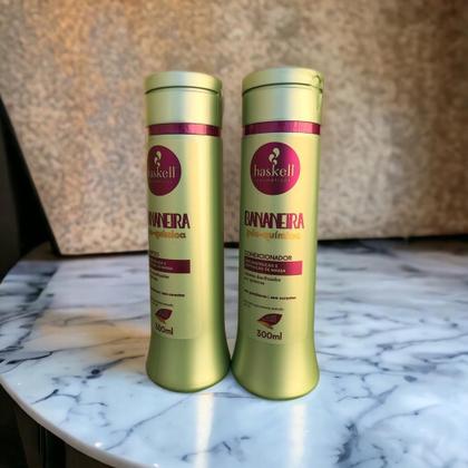 Imagem de Kit Shampoo Condicionador Bananeira Pós-química 300 Haskell