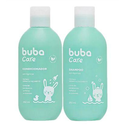 Imagem de Kit Shampoo + Condicionador Bebê 250ml Sem Lágrimas Buba Care100% vegana