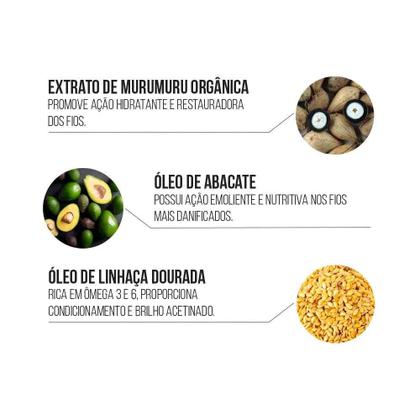 Imagem de Kit Shampoo + Condicionador + Creme De Pentear Widi Care Encrespando a Juba