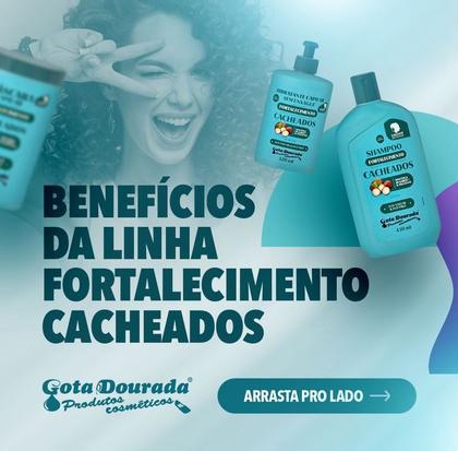 Imagem de Kit Shampoo Condicionador Creme Óleo Capilar Cab. Cacheados