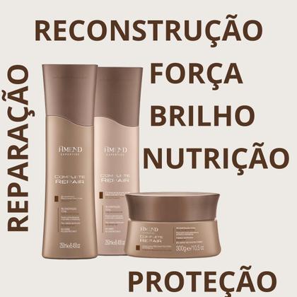 Imagem de Kit Shampoo, Condicionador e Máscara Amend Complete Repair