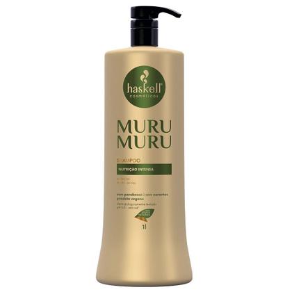 Imagem de Kit Shampoo Condicionador e Máscara Nutrição e Recuperação Haskell MuruMuru 1L