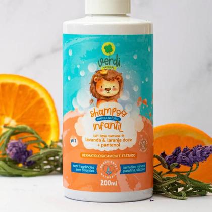 Imagem de Kit Shampoo + Condicionador Infantil Lavanda Verdi Natural