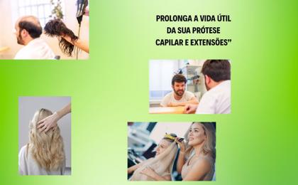 Imagem de Kit Shampoo Condicionador Mascara e Leave-in Pró Mega Para Prótese Capilar, Mega Hair e Extensões
