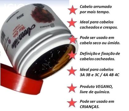 Imagem de Kit Shampoo Condicionador Mel Cola 300g  + Super Creme 1KG