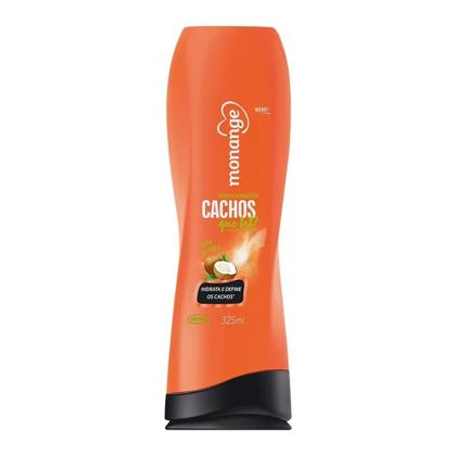 Imagem de Kit Shampoo+Condicionador Monange Cachos que Tal 325 ml