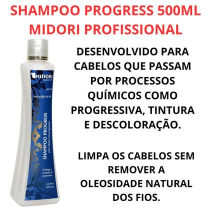 Imagem de Kit Shampoo Condicionador Progress Pós Progressiva Midori