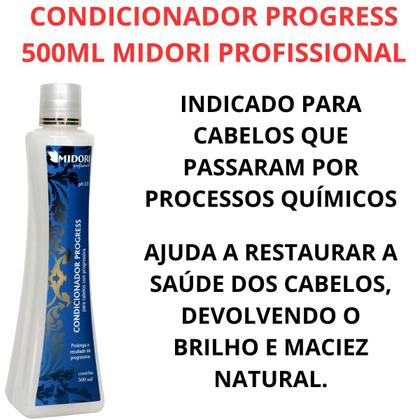 Imagem de Kit Shampoo Condicionador Progress Pós Progressiva Midori