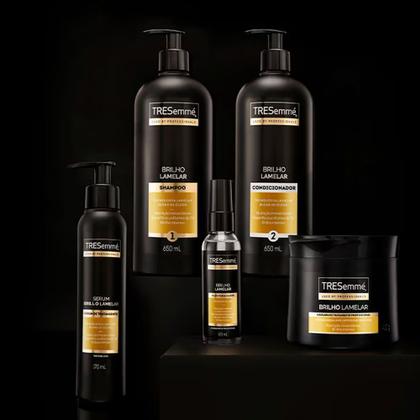 Imagem de Kit Shampoo + Condicionador Tresemmé Brilho Lamelar 650ml