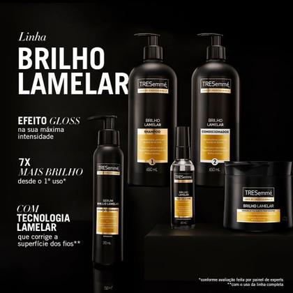 Imagem de Kit Shampoo + Condicionador Tresemmé Brilho Lamelar 650ml
