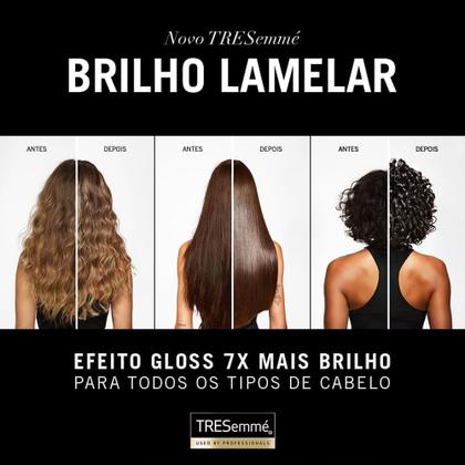 Imagem de Kit Shampoo + Condicionador Tresemmé Brilho Lamelar 650ml