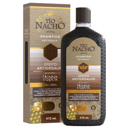 Imagem de Kit Shampoo e Cond Efeito Antigrisalho 415ml - Tio Nacho