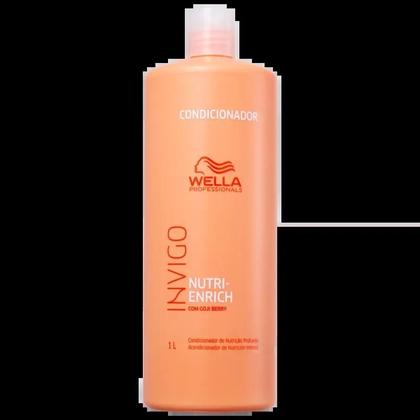 Imagem de Kit Shampoo E Condicionador 1L Nutri Enrich - Wella