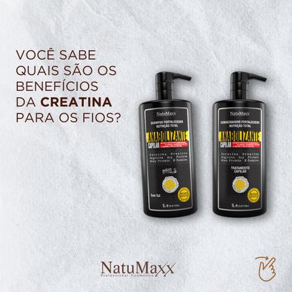 Imagem de Kit Shampoo E Condicionador Anabolizante Capilar Natumaxx 1L