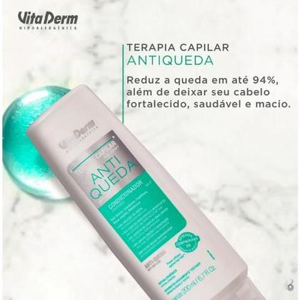 Imagem de Kit Shampoo e Condicionador Anti-queda Vita Derm