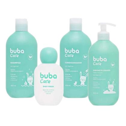 Imagem de KIT Shampoo e Condicionador Bebê 250ml 100% Vegano Buba