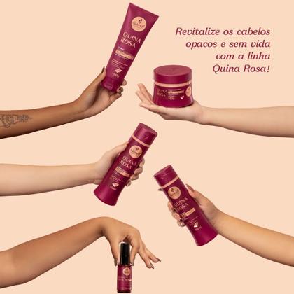 Imagem de Kit Shampoo e Condicionador Haskell Quina Rosa 1L