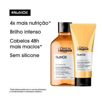 Imagem de Kit Shampoo E Condicionador Loreal Nutrioil Home Care