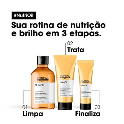 Imagem de Kit Shampoo E Condicionador Loreal Nutrioil Home Care