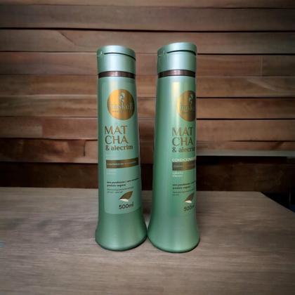 Imagem de Kit Shampoo e Condicionador Matcha e Alecrim 500 ml Haskell