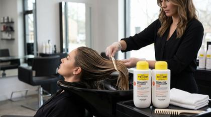 Imagem de Kit Shampoo e Condicionador Yellow Repair 500 ml