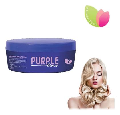 Imagem de Kit Shampoo E Máscara Violeta Matizador 750 Ml Hidratação