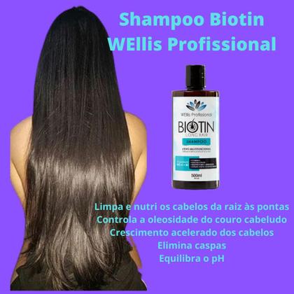 Imagem de Kit Shampoo e Máscara Vitamina A Fortalecimento dos Cabelos Auxilia no Combate a Caspa e Coceira