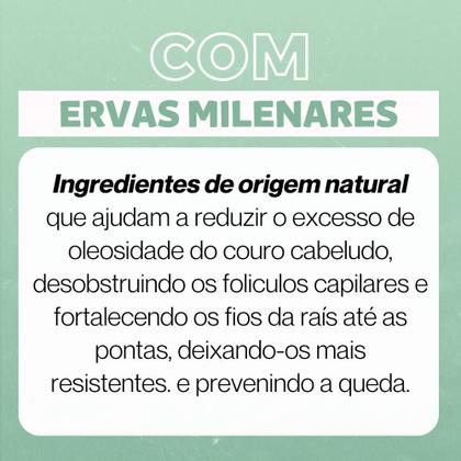 Imagem de Kit Shampoo Fortalecedor Antiqueda Capilar 415ml + Condicionador Fortalecedor 415ml Tio Nacho Queda Cabelo Capilar