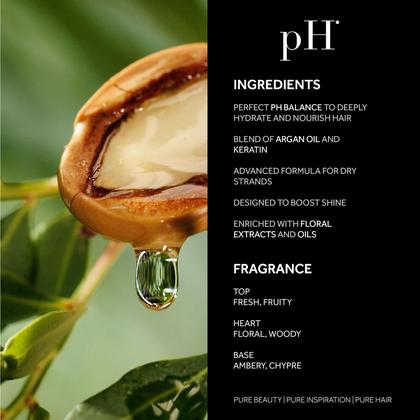 Imagem de Kit Shampoo, Máscara e Elixir de Argan e Queratina pH Labs - Cuidados Capilares