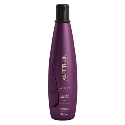 Imagem de Kit Shampoo Máscara e Leave-in Aneethun No Frizz System e pente Beauty