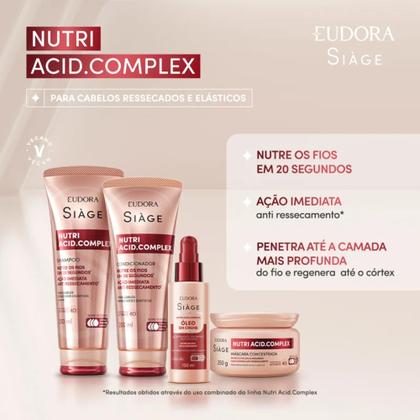 Imagem de Kit Shampoo Nutri Acid Complex 250 ML + Condicionador Nutri Acid Complex 200ML